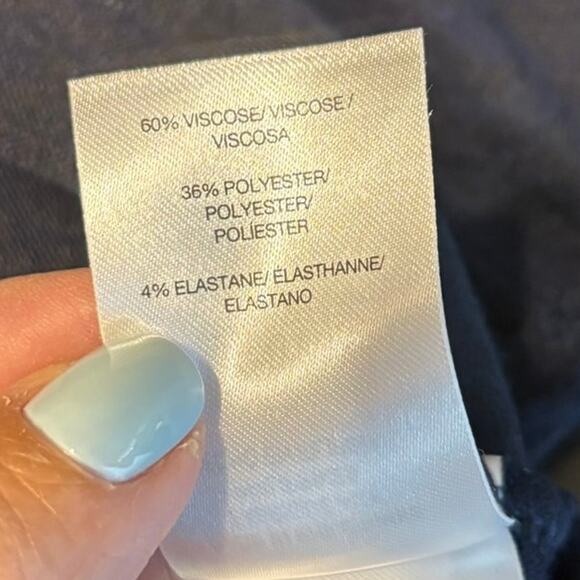 Lucky Brand Men's Size Medium M Navy Blue Pullover Sweater Lightweight - Picture 8 of 8